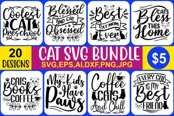 Cat SVG Bundle Vol.3 Review