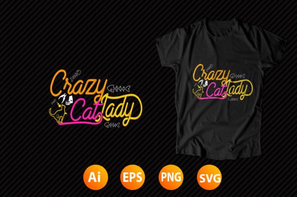 Cat T-shirt Design 32