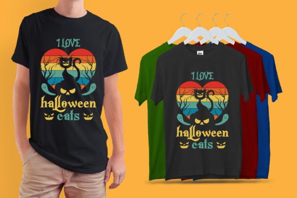 Halloween Cat Love