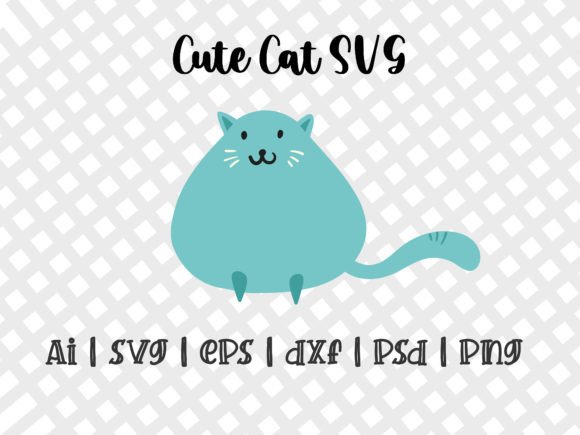 Hand Drawn Cute Cat