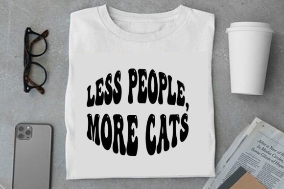 Retro Cat Design, Less People, More Cats