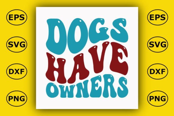 Retro Cat T-shirt Design, Dogs Have
