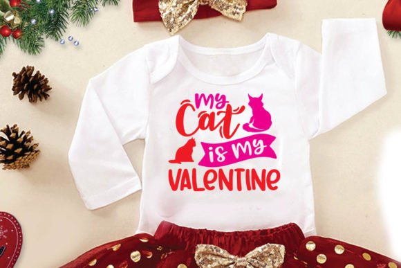 Valentine's Day- T-shirt Design, My Cat